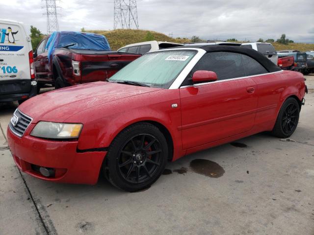 2006 AUDI A4 1.8 CABRIOLET, 