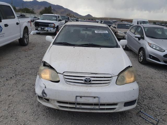 1NXBR32EX3Z006406 - 2003 TOYOTA COROLLA CE WHITE photo 5