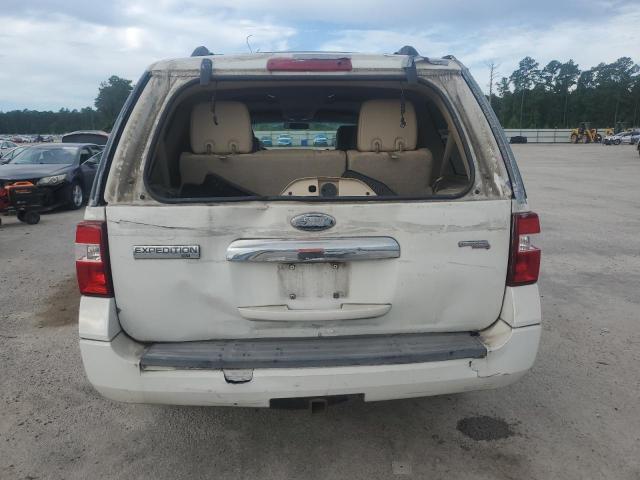 1FMFU15538LA22119 - 2008 FORD EXPEDITION XLT WHITE photo 6