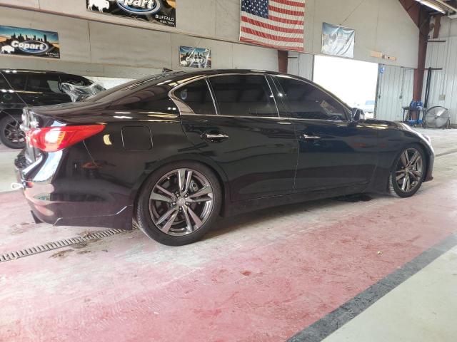 JN1BV7AP7FM349837 - 2015 INFINITI Q50 BASE BLACK photo 3