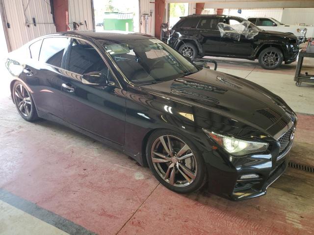 JN1BV7AP7FM349837 - 2015 INFINITI Q50 BASE BLACK photo 4