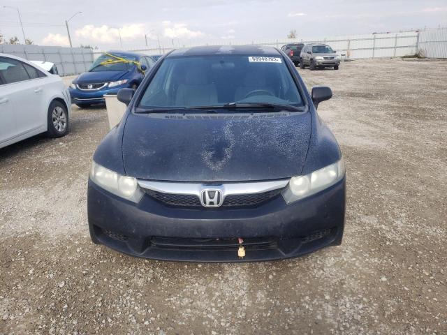 2HGFA16429H032501 - 2009 HONDA CIVIC DX-G BLACK photo 5