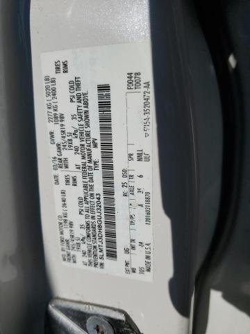 5LMTJ3DH8GUJ32043 - 2016 LINCOLN MKC RESERVE WHITE photo 14