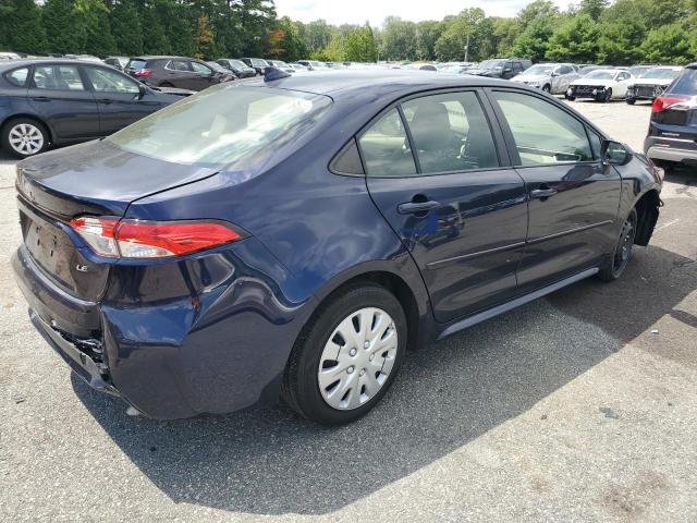 JTDEPRAE9LJ089680 - 2020 TOYOTA COROLLA LE 蓝色 照片 3