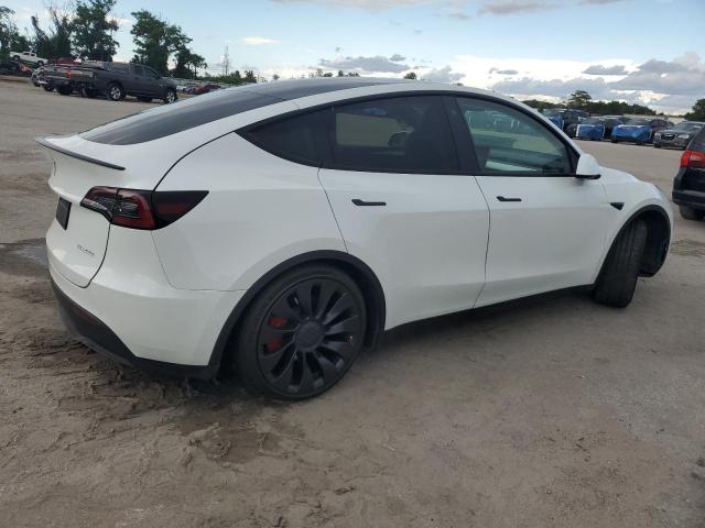 7SAYGDEF8NF532305 - 2022 TESLA MODEL Y WHITE photo 3