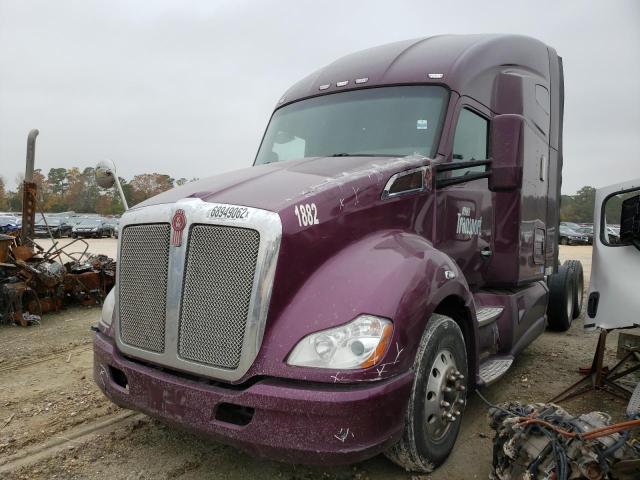 1XKYDP9XXGJ104147 - 2016 KENWORTH CONSTRUCTI PURPLE photo 2