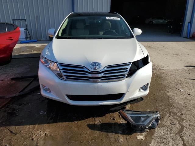 4T3ZK3BB1BU037929 - 2011 TOYOTA VENZA WHITE photo 5