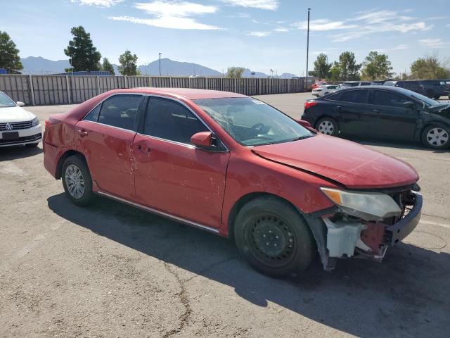 4T4BF1FK9DR301744 - 2013 TOYOTA CAMRY L RED photo 4