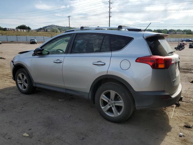 JTMRFREV6FJ042402 - 2015 TOYOTA RAV4 XLE SILVER photo 2