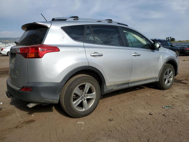 JTMRFREV6FJ042402 - 2015 TOYOTA RAV4 XLE SILVER photo 3