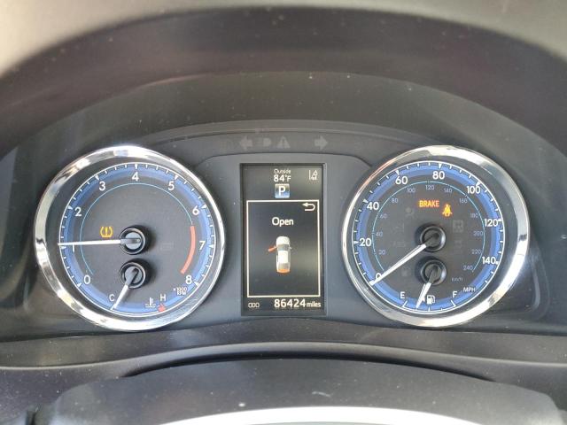 5YFBURHE4JP816878 - 2018 TOYOTA COROLLA L BLACK photo 9