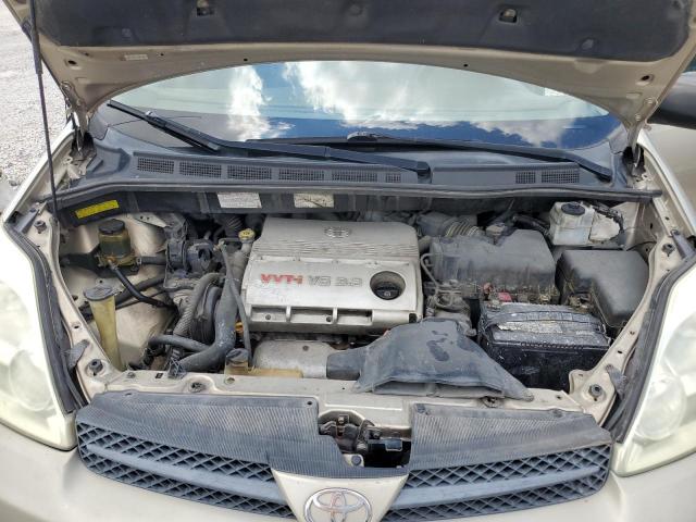 5TDZA23C24S068129 - 2004 TOYOTA SIENNA CE TAN photo 12