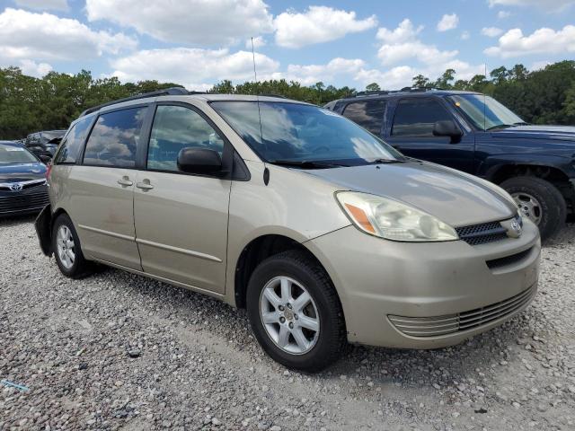 5TDZA23C24S068129 - 2004 TOYOTA SIENNA CE TAN photo 4