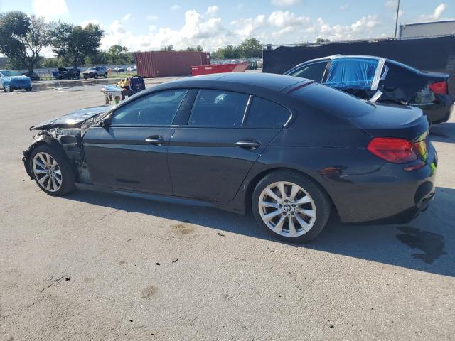 WBA6D4C56JD985909 - 2018 BMW 650 I GRAN COUPE BLACK photo 2