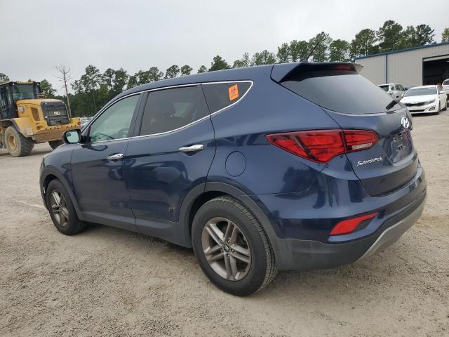 5XYZT3LB5JG535513 - 2018 HYUNDAI SANTA FE S BLUE photo 2