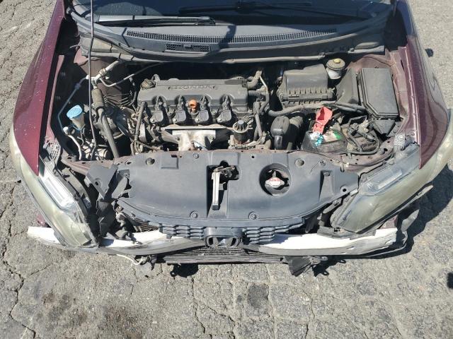 19XFB2F59FE064265 - 2015 HONDA CIVIC LX MAROON photo 11