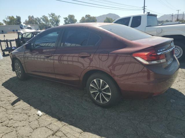 19XFB2F59FE064265 - 2015 HONDA CIVIC LX MAROON photo 2
