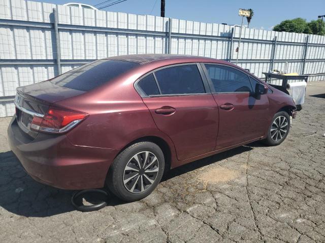 19XFB2F59FE064265 - 2015 HONDA CIVIC LX MAROON photo 3