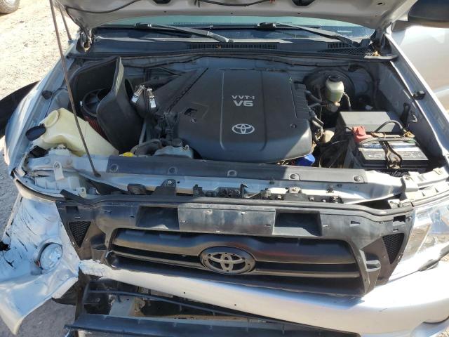 5TELU42N18Z580095 - 2008 TOYOTA TACOMA DOUBLE CAB SILVER photo 11