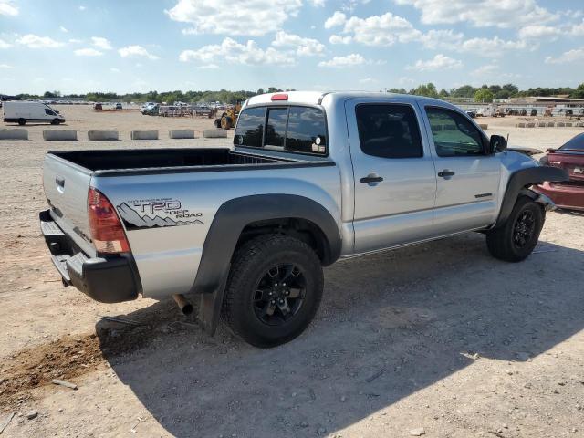 5TELU42N18Z580095 - 2008 TOYOTA TACOMA DOUBLE CAB SILVER photo 3