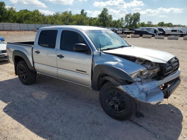 5TELU42N18Z580095 - 2008 TOYOTA TACOMA DOUBLE CAB SILVER photo 4