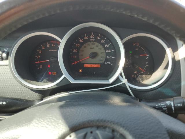 5TELU42N18Z580095 - 2008 TOYOTA TACOMA DOUBLE CAB SILVER photo 9