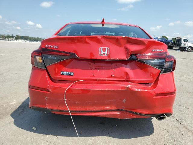 2HGFE2F57SH559071 - 2025 HONDA CIVIC SPORT Қызыл фото 6
