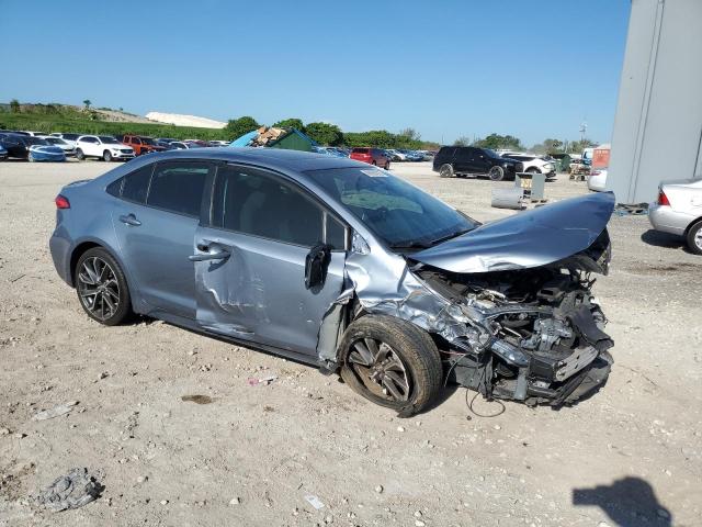 JTDM4MCEXMJ057049 - 2021 TOYOTA COROLLA SE 银色 照片 4