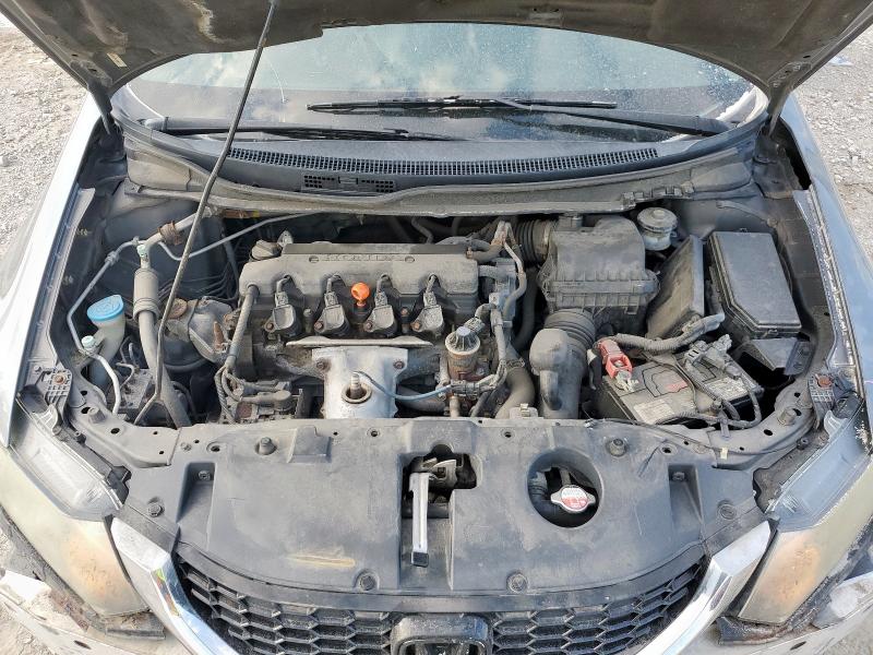 19XFB2F8XDE036062 - 2013 HONDA CIVIC EX GRAY photo 11