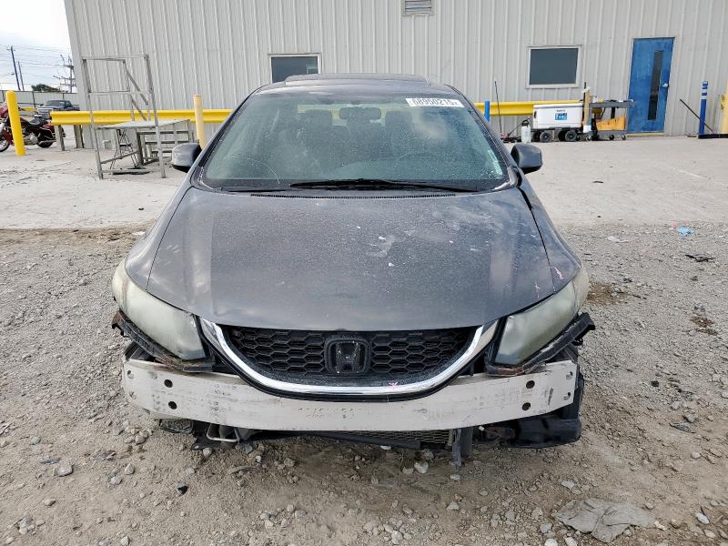 19XFB2F8XDE036062 - 2013 HONDA CIVIC EX GRAY photo 5