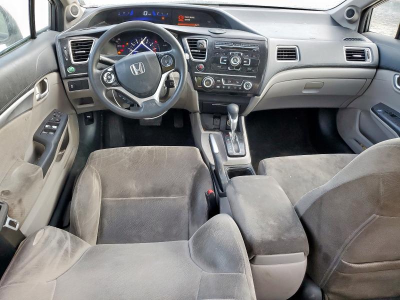 19XFB2F8XDE036062 - 2013 HONDA CIVIC EX GRAY photo 8