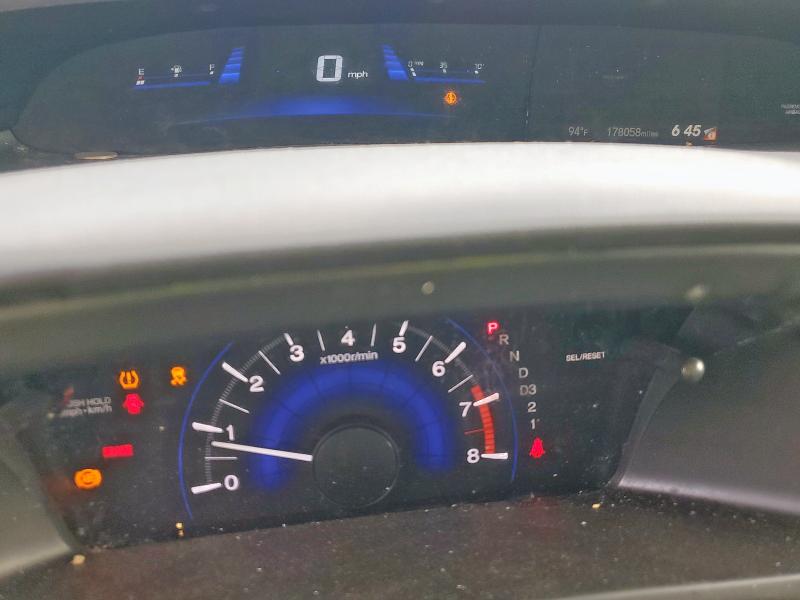 19XFB2F8XDE036062 - 2013 HONDA CIVIC EX GRAY photo 9