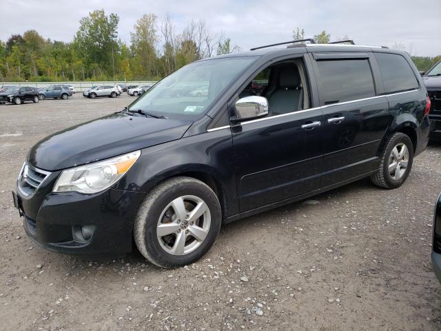 2C4RVADG9DR725372 - 2013 VOLKSWAGEN ROUTAN SEL PREMIUM BLACK photo 1