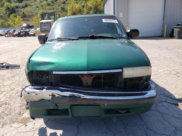 1GNDT13W0X2158973 - 1999 CHEVROLET BLAZER GREEN photo 5