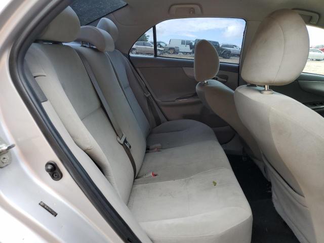 2T1BU4EE6AC532417 - 2010 TOYOTA COROLLA BASE Արծաթագույն լուսանկար 10