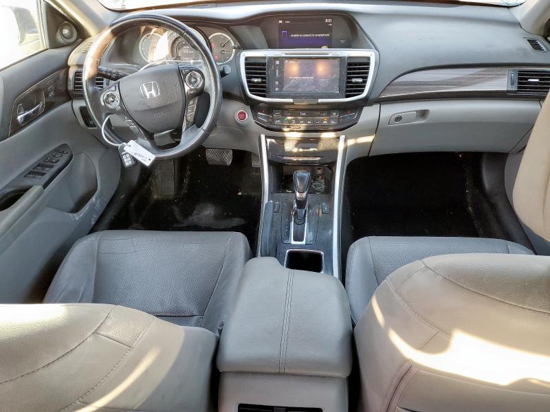 1HGCR2F92GA009101 - 2016 HONDA ACCORD EXL GRAY photo 8