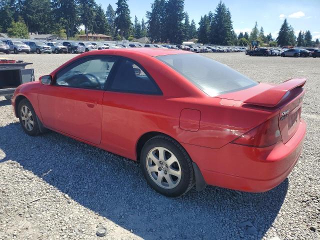 1HGEM22983L052935 - 2003 HONDA CIVIC EX RED photo 2