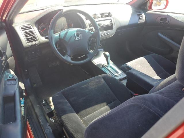 1HGEM22983L052935 - 2003 HONDA CIVIC EX RED photo 8