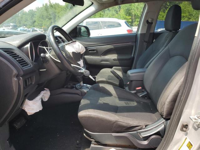 4A4AP3AWXFE062000 - 2015 MITSUBISHI OUTLANDER ES GRAY photo 7