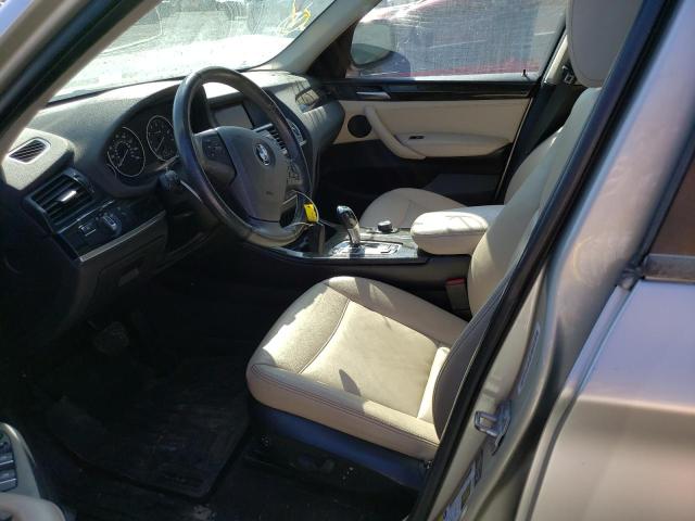 5UXWX9C57E0D16019 - 2014 BMW X3 XDRIVE28I SILVER photo 7