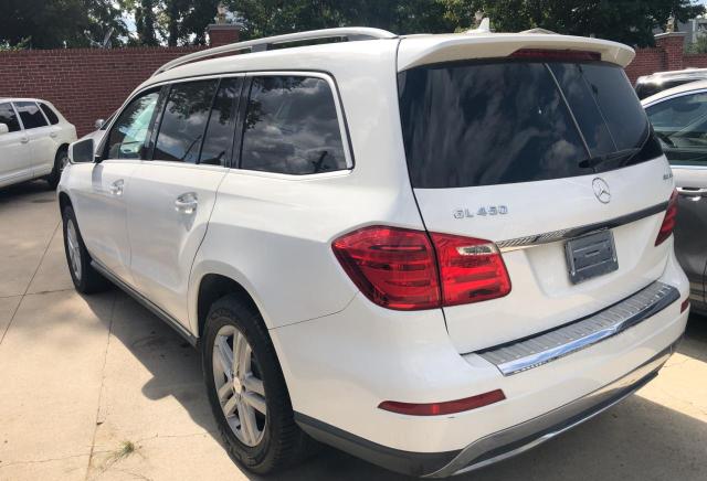 4JGDF7CE1EA304161 - 2014 MERCEDES-BENZ GL 450 4MATIC WHITE photo 3
