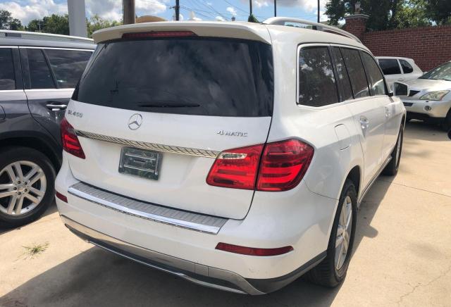 4JGDF7CE1EA304161 - 2014 MERCEDES-BENZ GL 450 4MATIC WHITE photo 4