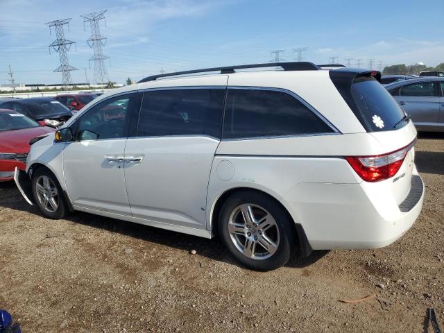 5FNRL5H99CB031896 - 2012 HONDA ODYSSEY TOURING WHITE photo 2