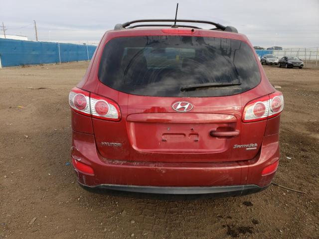 5NMSGDAB3AH366354 - 2010 HYUNDAI SANTA FE GLS RED photo 6