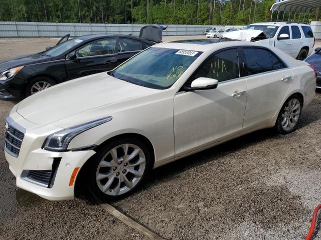 1G6AS5S37E0130208 - 2014 CADILLAC CTS PERFORMANCE COLLECTION WHITE photo 1