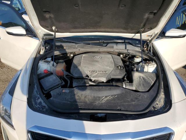 1G6AS5S37E0130208 - 2014 CADILLAC CTS PERFORMANCE COLLECTION WHITE photo 11