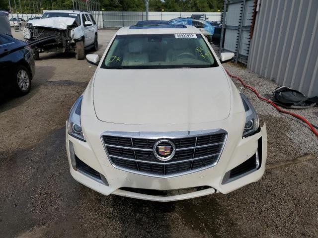 1G6AS5S37E0130208 - 2014 CADILLAC CTS PERFORMANCE COLLECTION WHITE photo 5