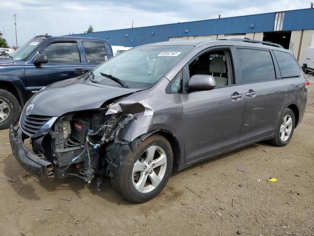 5TDKK3DC5BS108655 - 2011 TOYOTA SIENNA LE GRAY photo 1