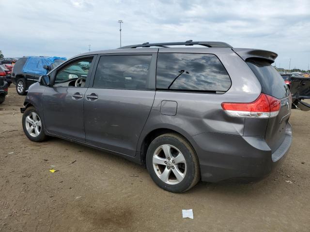 5TDKK3DC5BS108655 - 2011 TOYOTA SIENNA LE GRAY photo 2