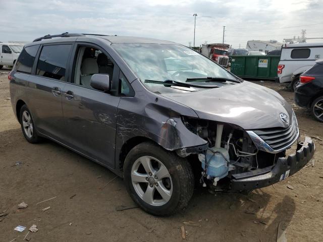 5TDKK3DC5BS108655 - 2011 TOYOTA SIENNA LE GRAY photo 4